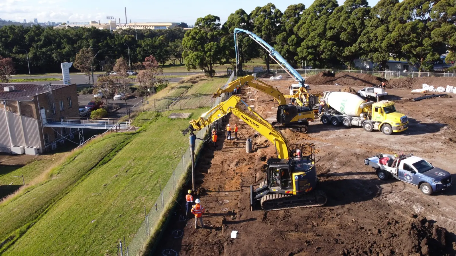 WCED civil and demolition works in progress across the Illawarra