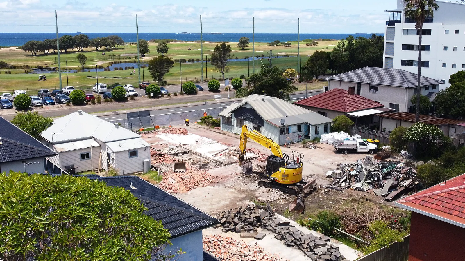 WCED earthworks in Helensburgh, northern Illawarra