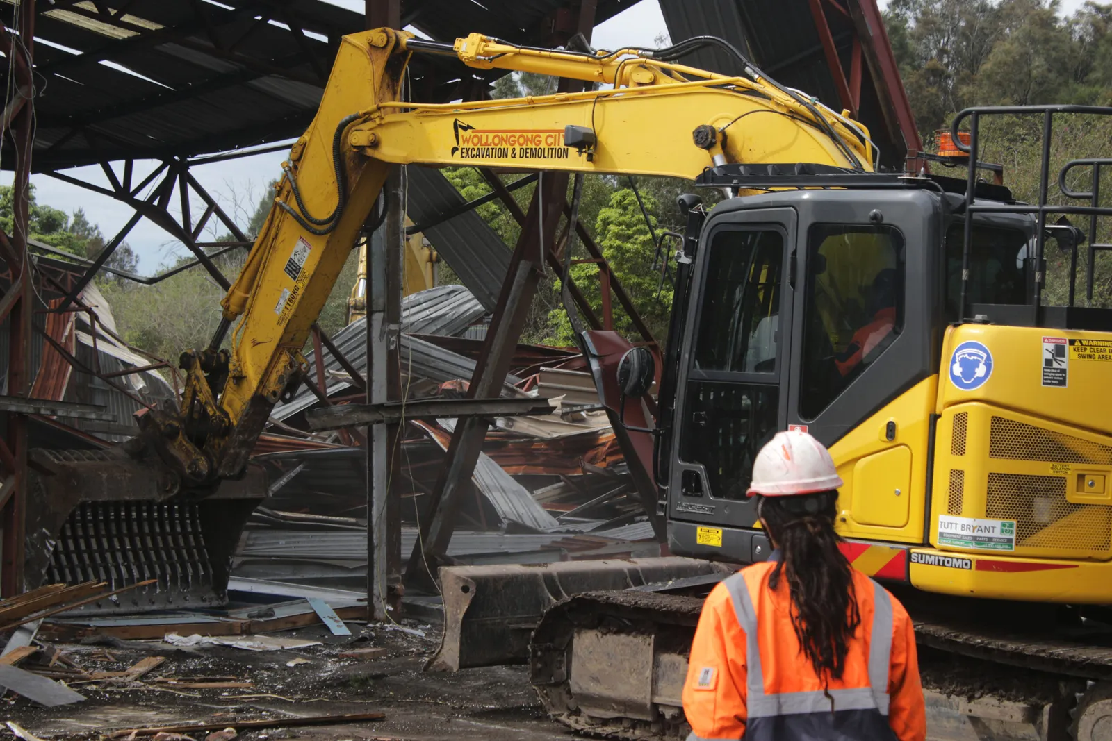 WCED demolition project in the Wollongong CBD